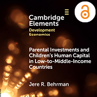 Cambridge Elements in Development Economics | Parental investments and children’s human capital in low-to-middle-income countries