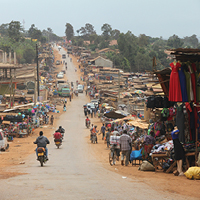 Road in Mukono, Uganda. Photo by Antoine Plüss on Unsplash