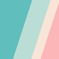 Teal, light teal, light yellow and baby pink diagonal stripes. Photo by Codioful (Formerly Gradienta) on Unsplash