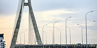 Lekki-Ikoyi Link Bridge in Lagos, Nigeria. Photo by Tunde Buremo on Unsplash